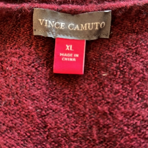 Vince Camuto, wine colored sweater - Picture 5 of 5